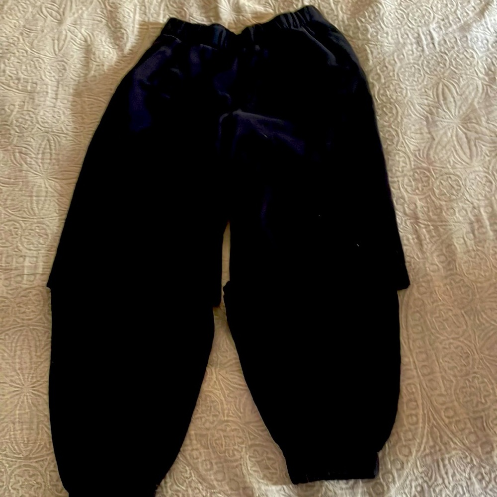 Black sweatpants